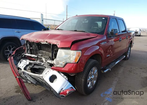 2013 Ford F-150 Xlt from USA, damaged, VIN 1FTFW1CT3DKF72808